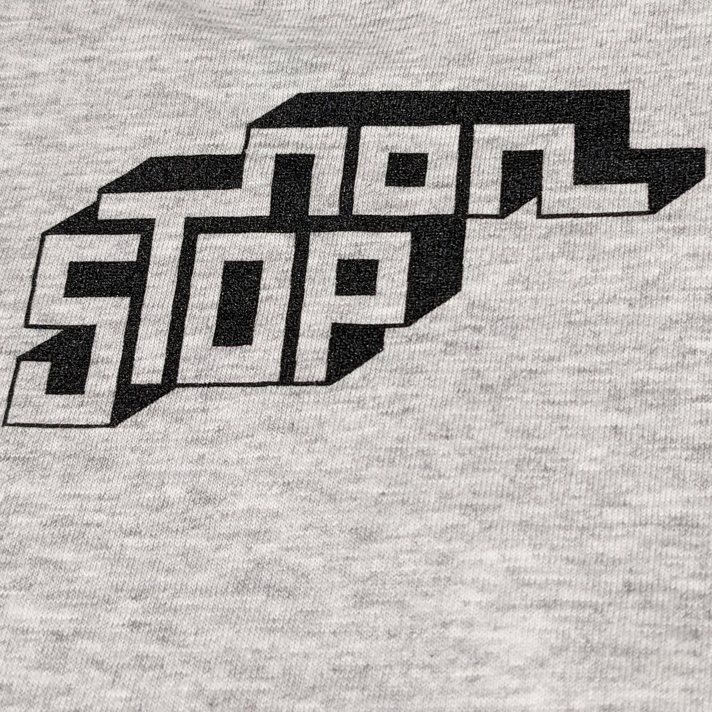 Nonstop T-Shirt Logo - heather grey